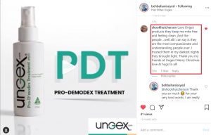Ungex Testimonials-Insta | Ungex
