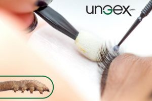 اکستنشن مژه و دمودکس مایت