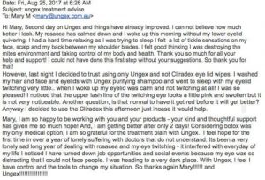 Demodex testimonials | Ungex