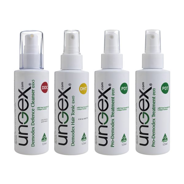EKA1 essential Demodex treatment kit for skin and scalp mites