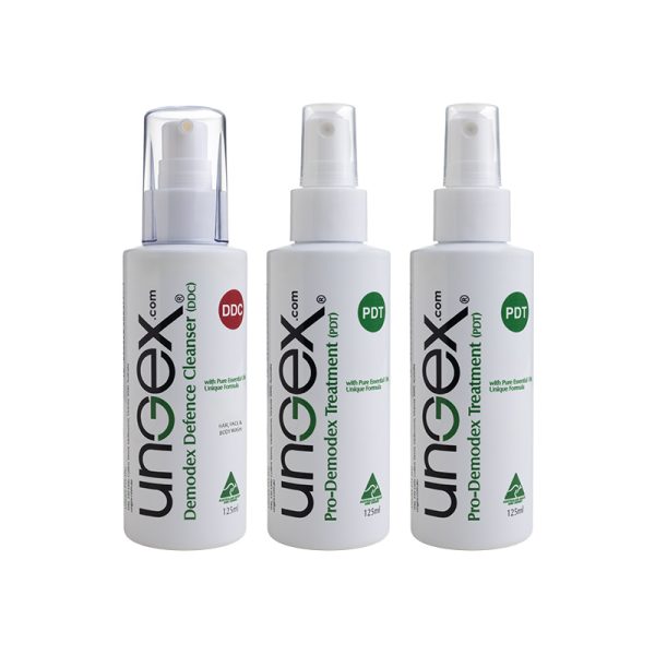 Essential Demodex treatment kit for face and scalp care