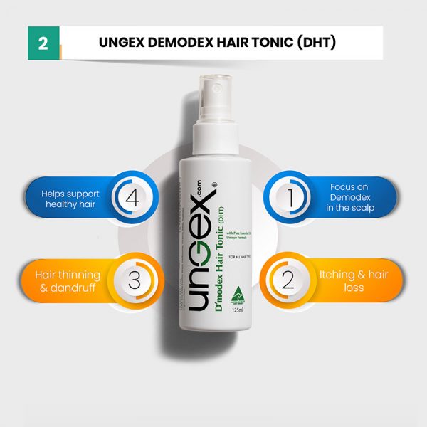 Trattamento con DHT-demodex
